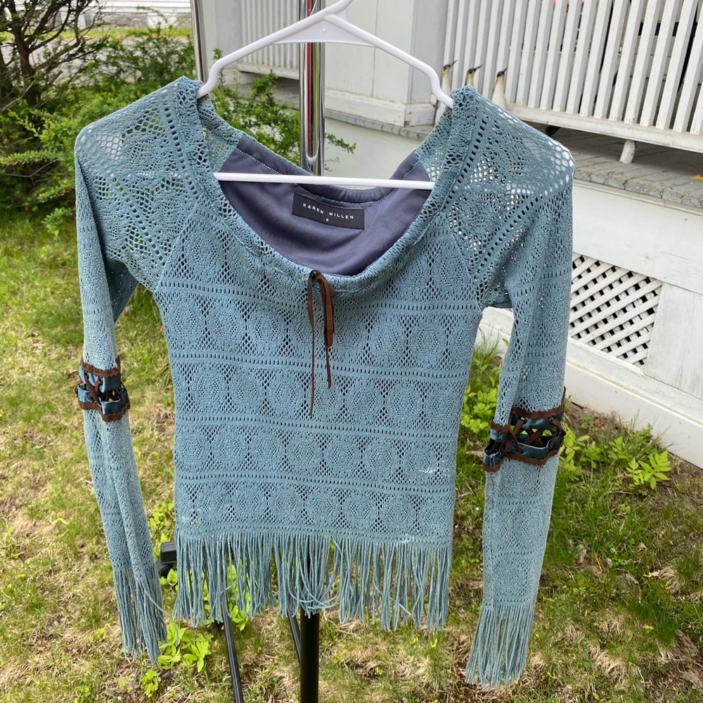 Blue shirt unique